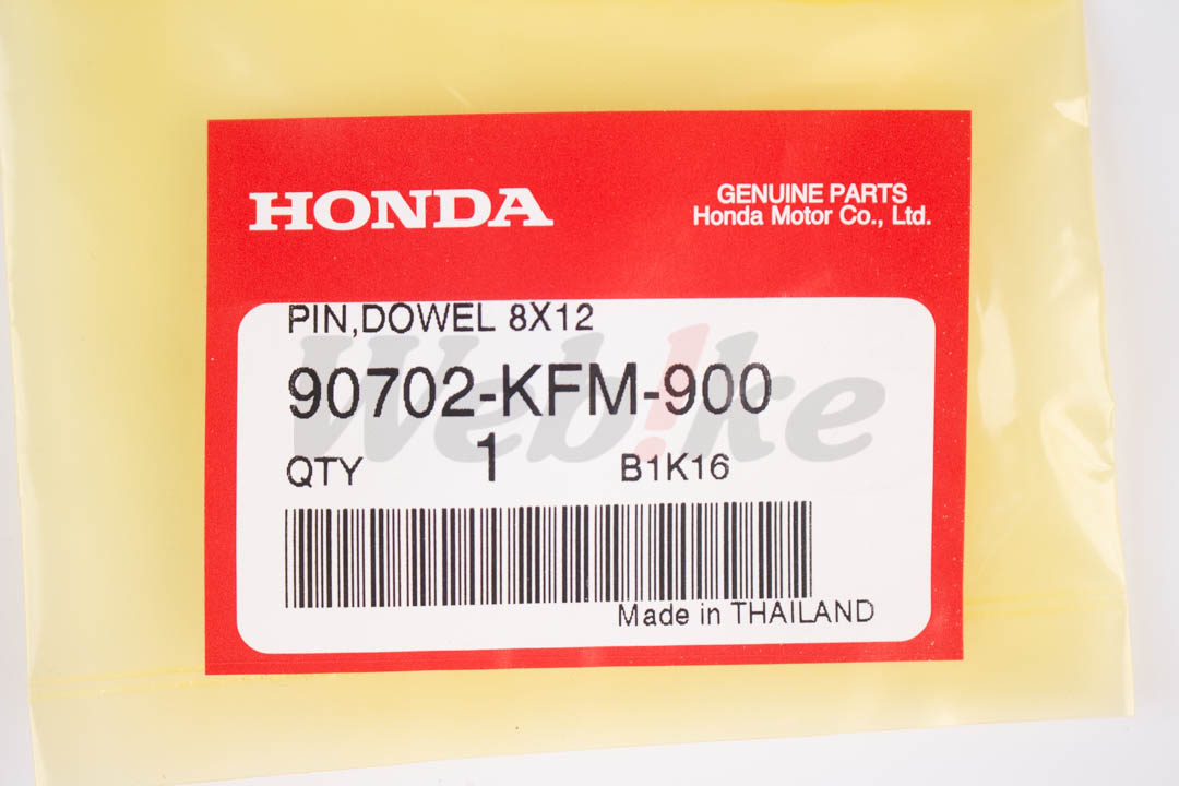 【HONDA Thailand 原廠零件】固定套筒 (8 × 12MM) 90702-KFM-900