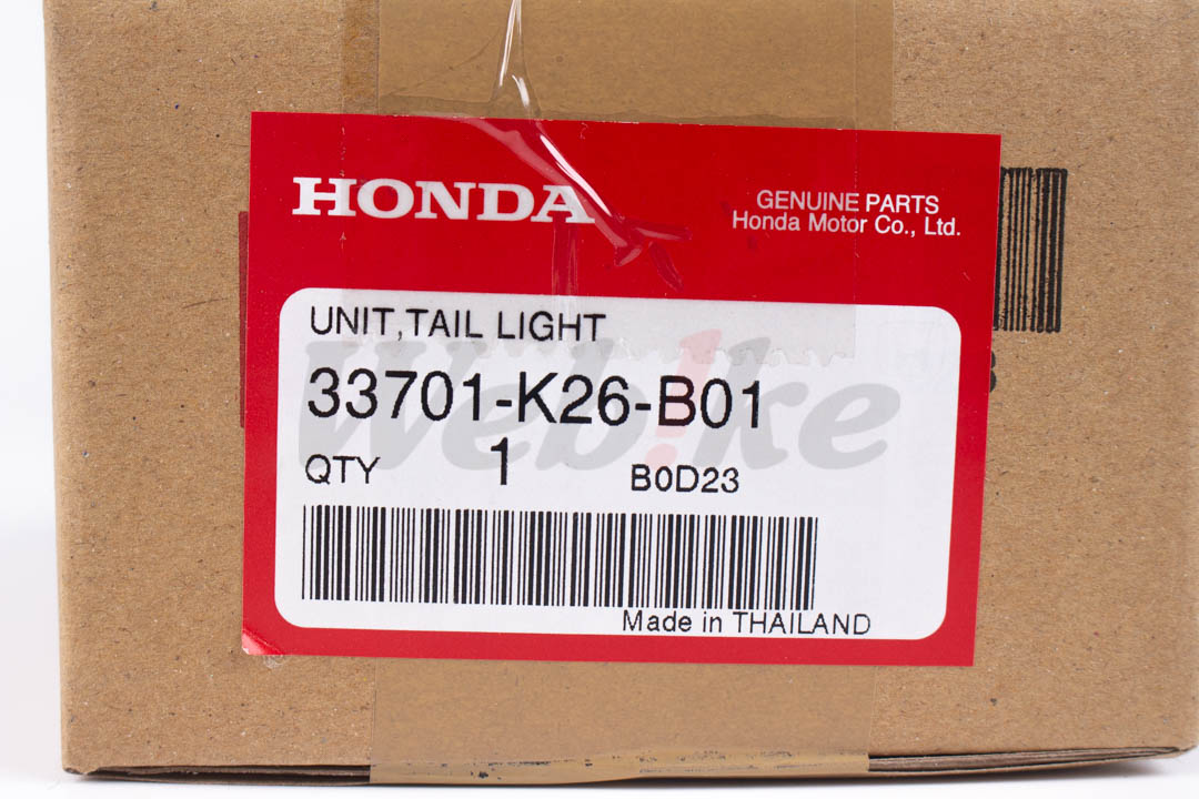 【HONDA Thailand 原廠零件】尾燈總成 33701-K26-B01| Webike摩托百貨