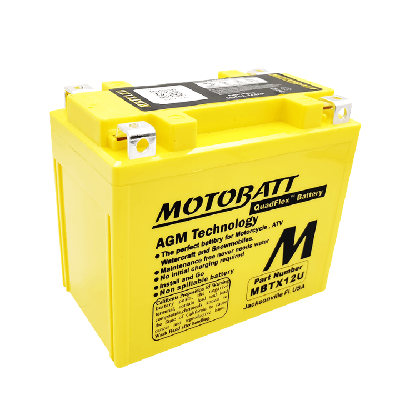 【MOTOBATT】AGM 強效電池 MBTX12U 總代理公司貨