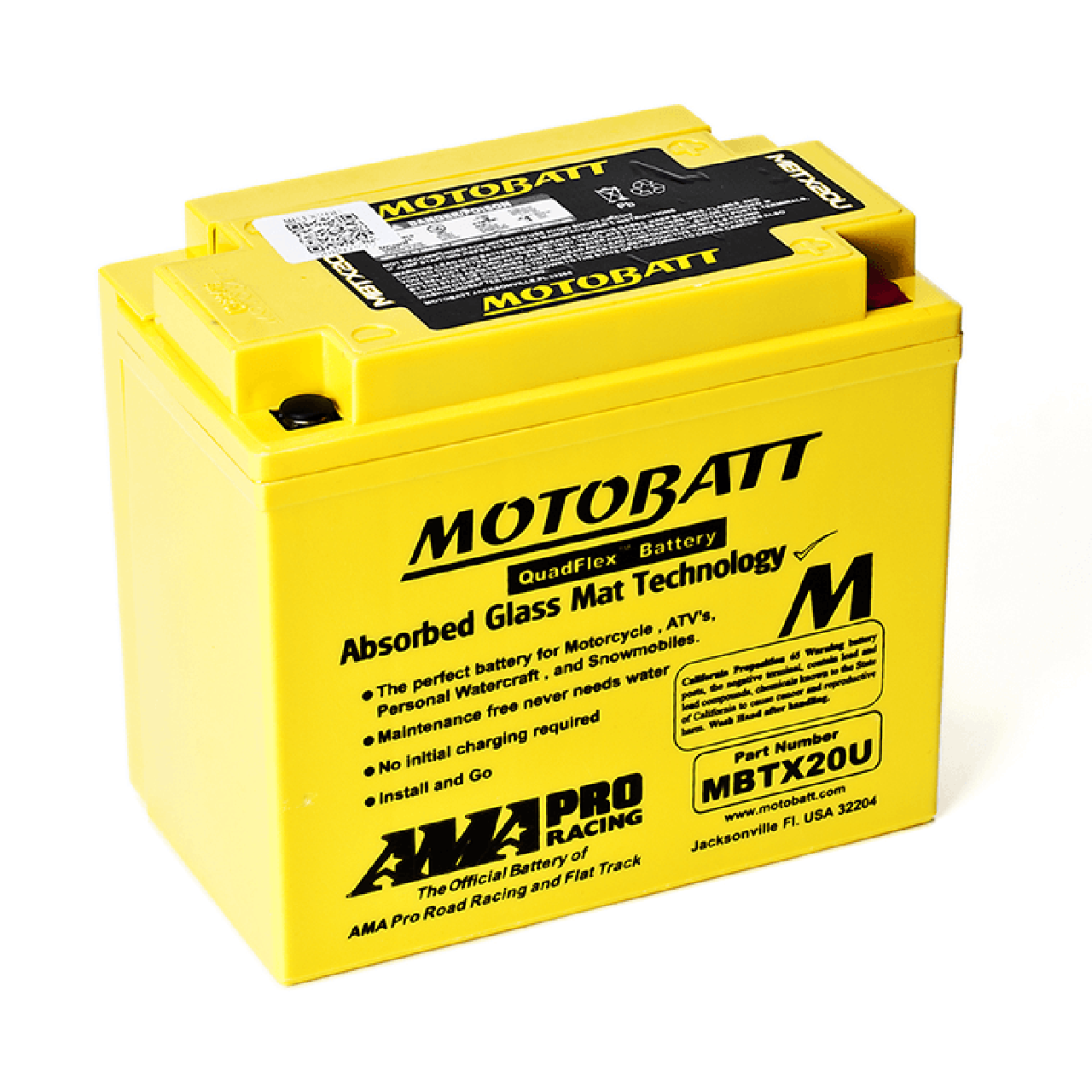 【MOTOBATT】AGM 強效電池 MBTX20U 總代理公司貨