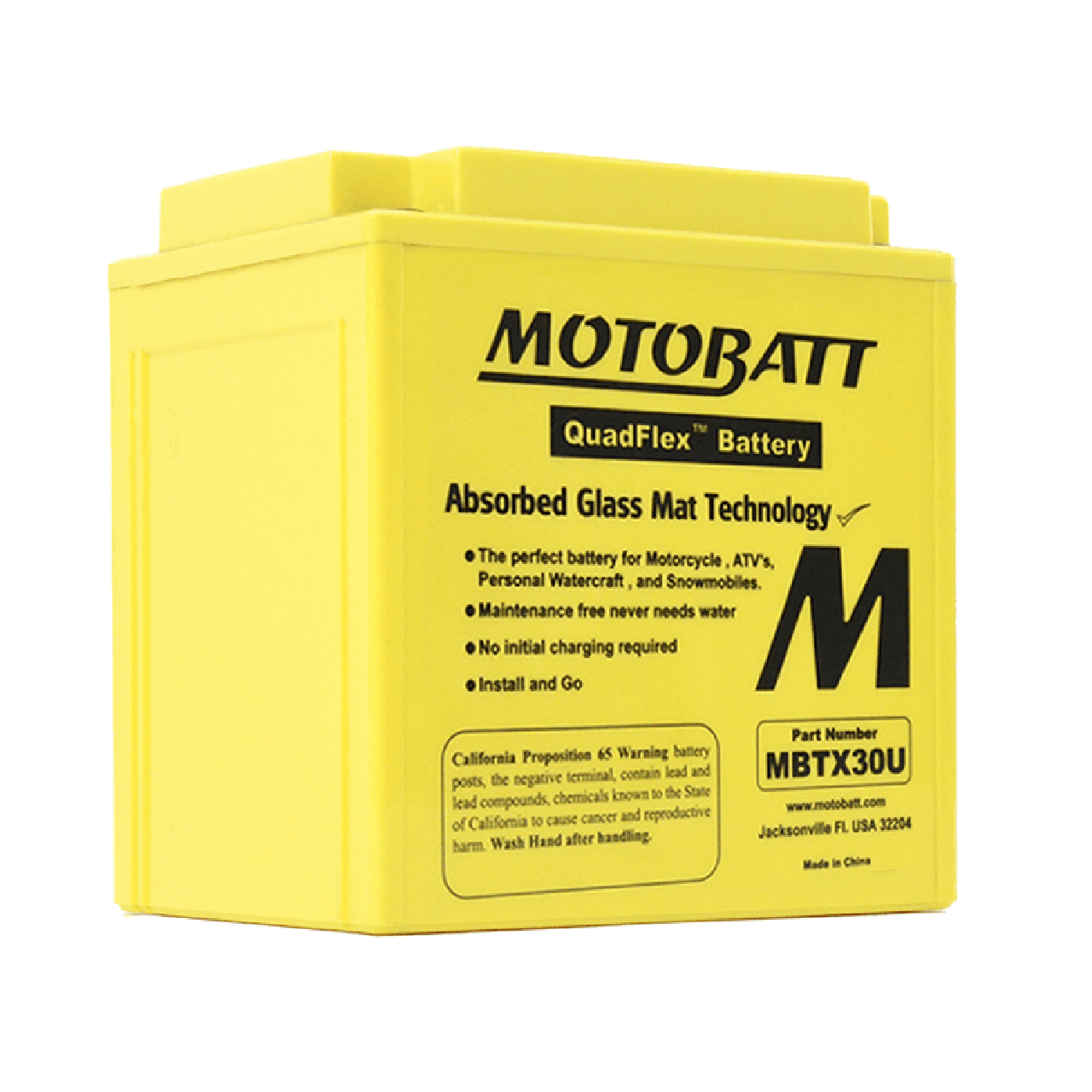 【MOTOBATT】AGM 強效電池 MBTX30U 總代理公司貨