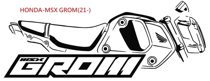 【下班手作】HONDA MSX GROM 車牌螺絲飾蓋
