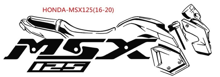 【下班手作】HONDA MSX 車牌螺絲飾蓋