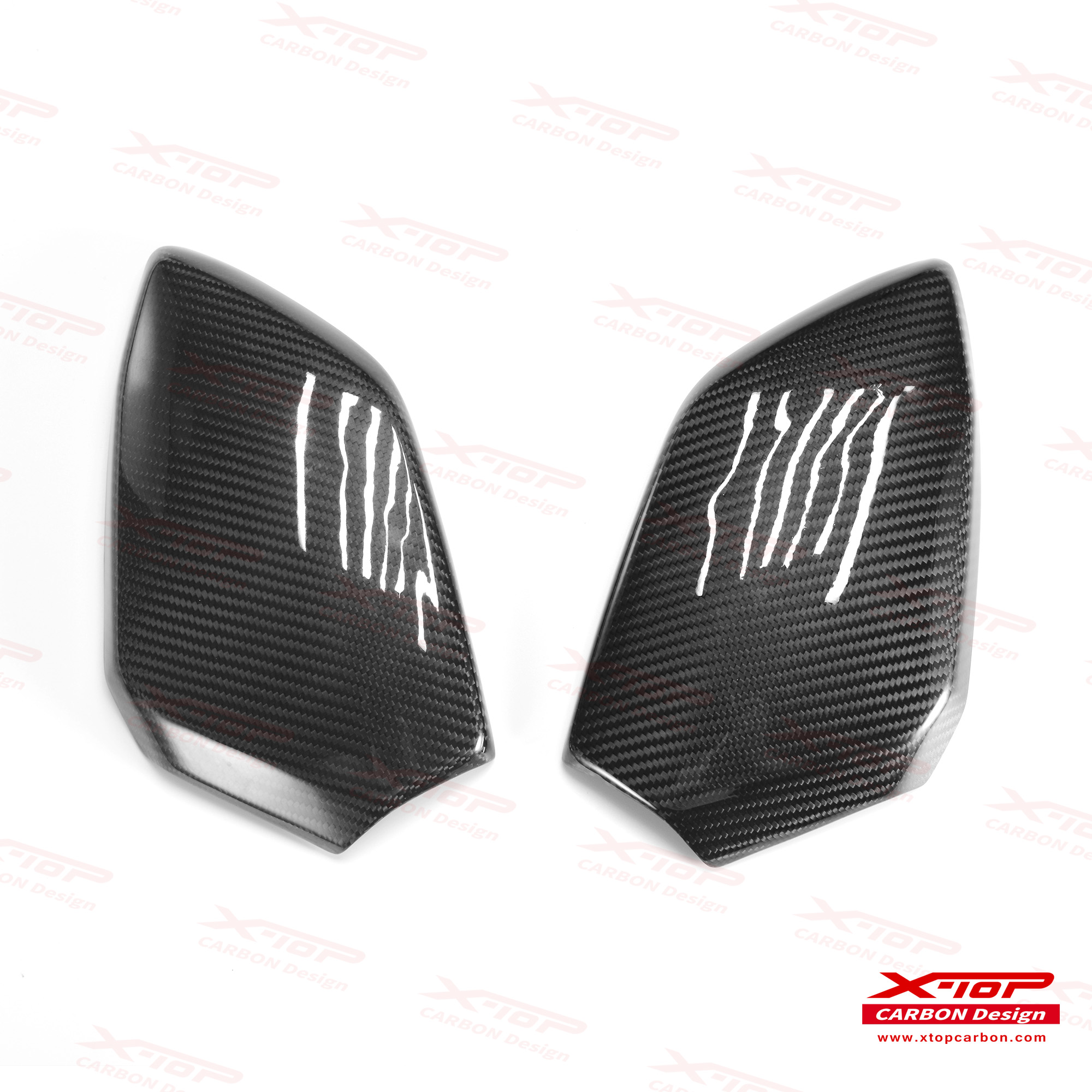【X-TOP】碳纖維 手套箱左右飾蓋 X-MAX 300 (18-22)