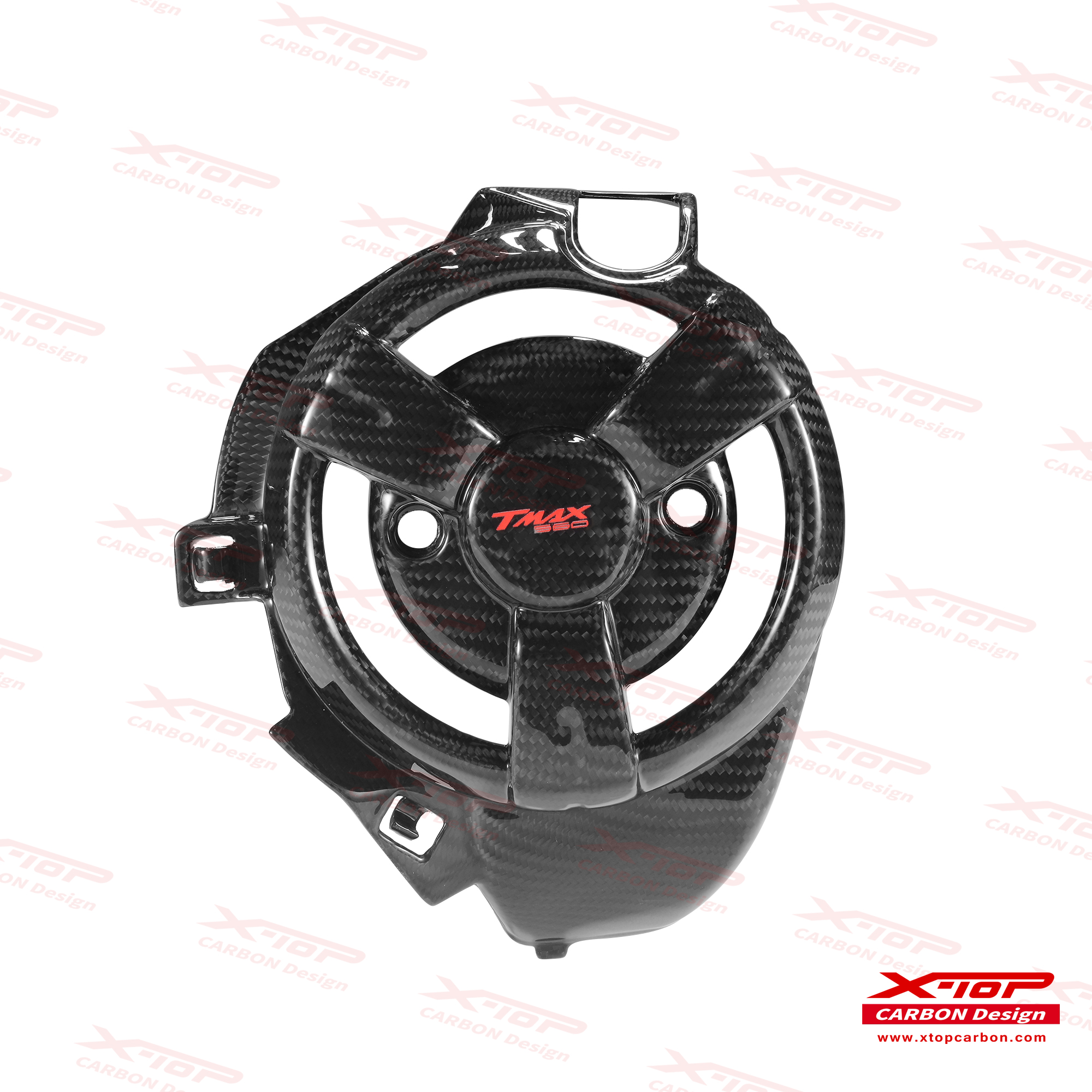 【X-TOP】碳纖維 傳動飾蓋 T-MAX 560 (17-)