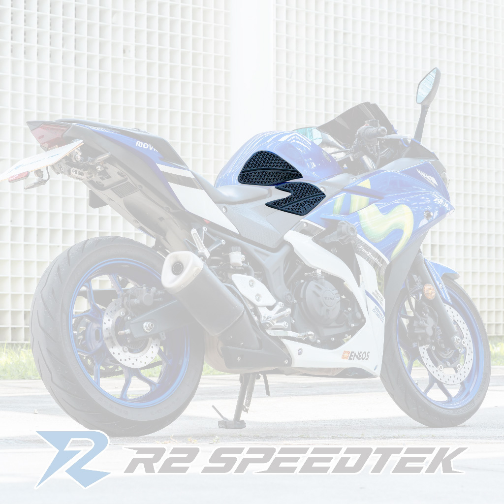 【R2 SpeedTek】TP 立體編織油箱貼 YZF-R3 (15-18)