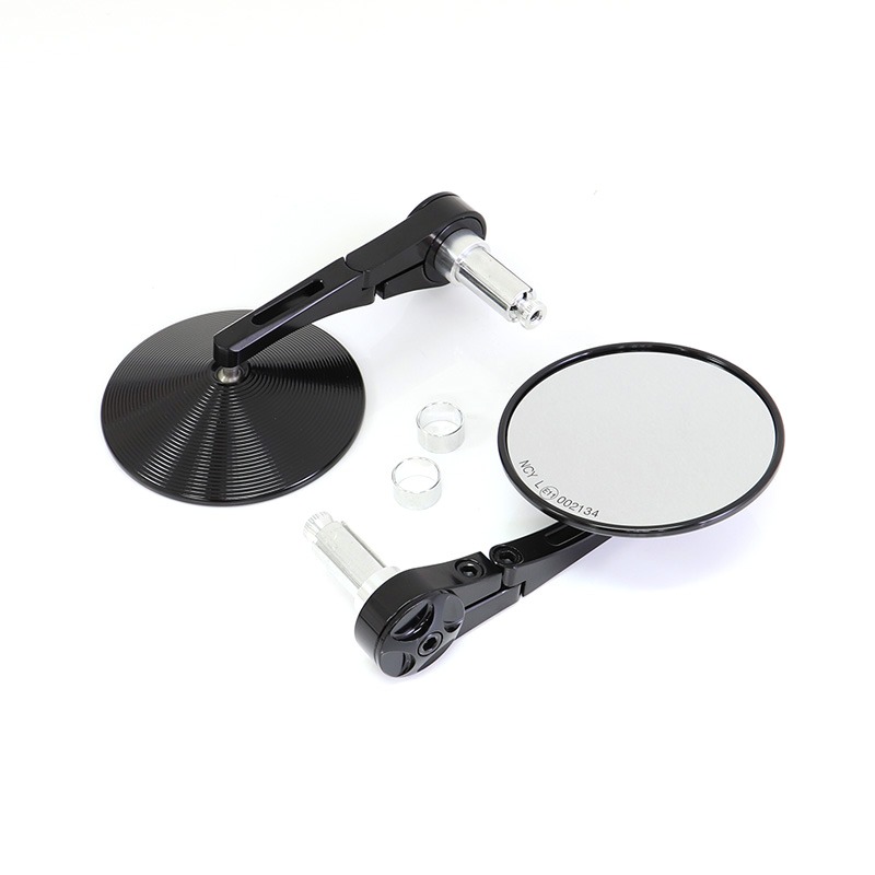 【NCY】R02 科技款端子鏡 (亮黑 / 鉻鏡)