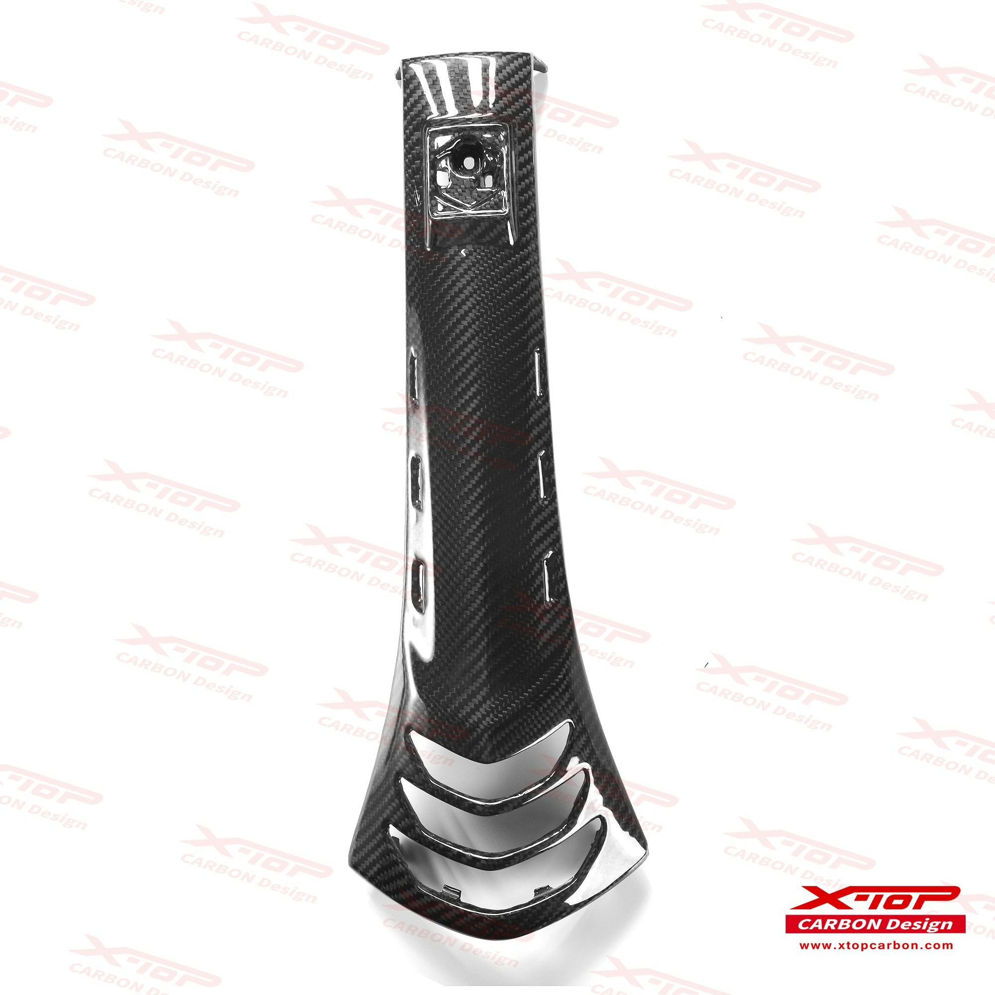 【X-TOP】碳纖維中央前飾板 (領帶) GTS 300 (23-25)