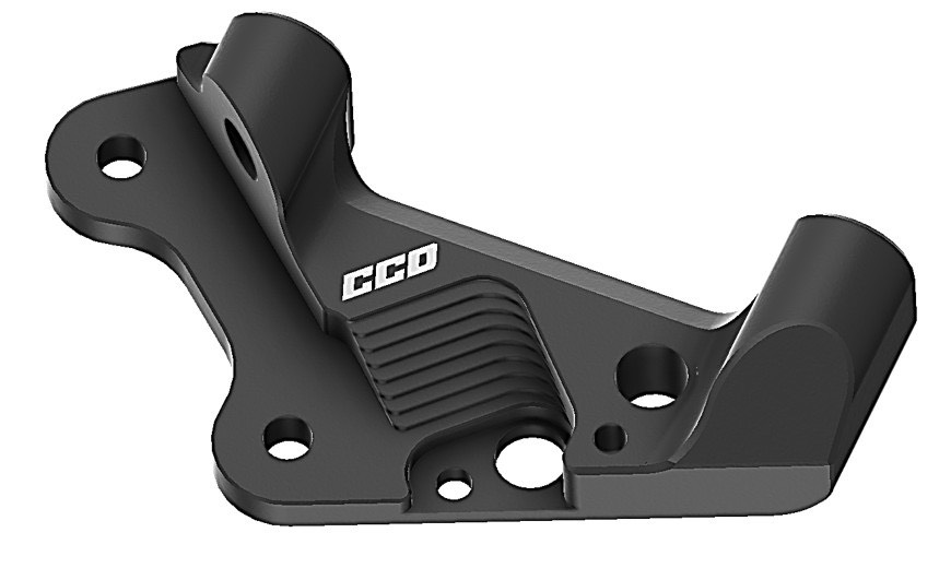 【CCD Factory】CC 原廠型前叉組 輻射卡鉗座 勁戰六代 / 水冷BWS (245mm)