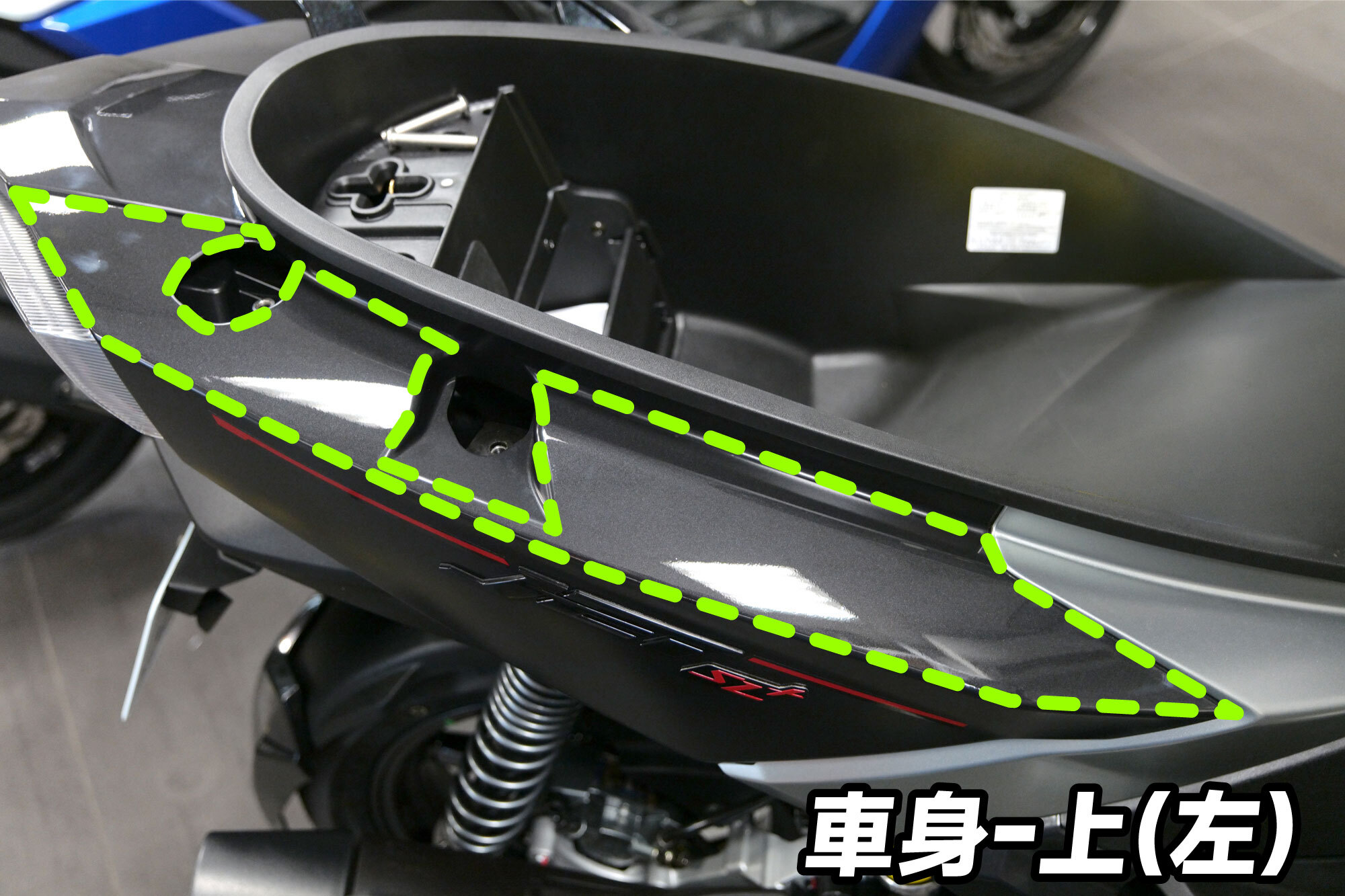 【XILLA】3M頂級犀牛皮 左上車身保護貼 JET SL / SL+ (26-)