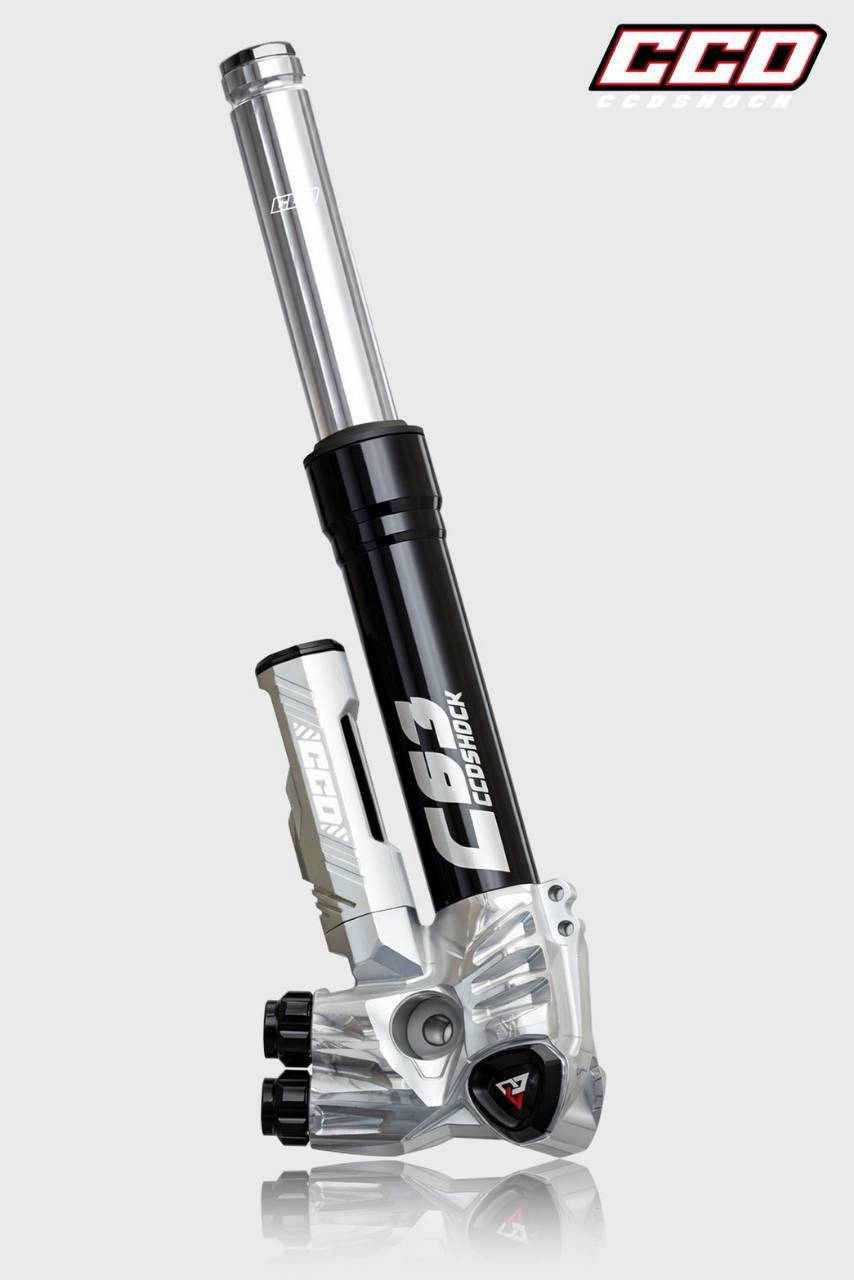 【CCD Factory】CFS-C63 全可調前叉 (對四卡鉗座) JET SL / SL+ / SUPER C 125 / 158