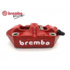 【brembo】M4一體式輻射卡鉗 (右/紅色)100MM| Webike摩托百貨