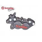 【brembo】左前卡鉗 (黑色 鈦合金&義大利國旗塗裝 P4-40C) | Webike摩托百貨