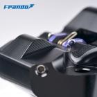 【Frando】FCC-680S CNC輻射對四卡鉗 80MM 黑橘| Webike摩托百貨