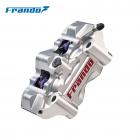 【Frando】FCC-680S CNC輻射對四卡鉗 80MM 銀紅| Webike摩托百貨