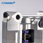 【Frando】FCC-680S CNC輻射對四卡鉗 80MM 銀紅| Webike摩托百貨