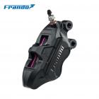 【Frando】FCF-440GT 鍛造兩片式對四卡鉗 (晶透黑)| Webike摩托百貨