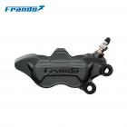【Frando】FCF-440GT 鍛造兩片式對四卡鉗 (晶透黑)| Webike摩托百貨