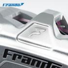 【Frando】FCF-440GT 鍛造兩片式對四卡鉗 (晶透銀)| Webike摩托百貨