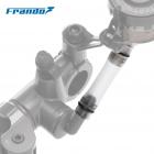 【Frando】FMF-107 煞車總泵透明短油管+油管束| Webike摩托百貨