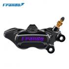 【Frando】FCC-540GT CNC 兩片式對四卡鉗 黑紫| Webike摩托百货