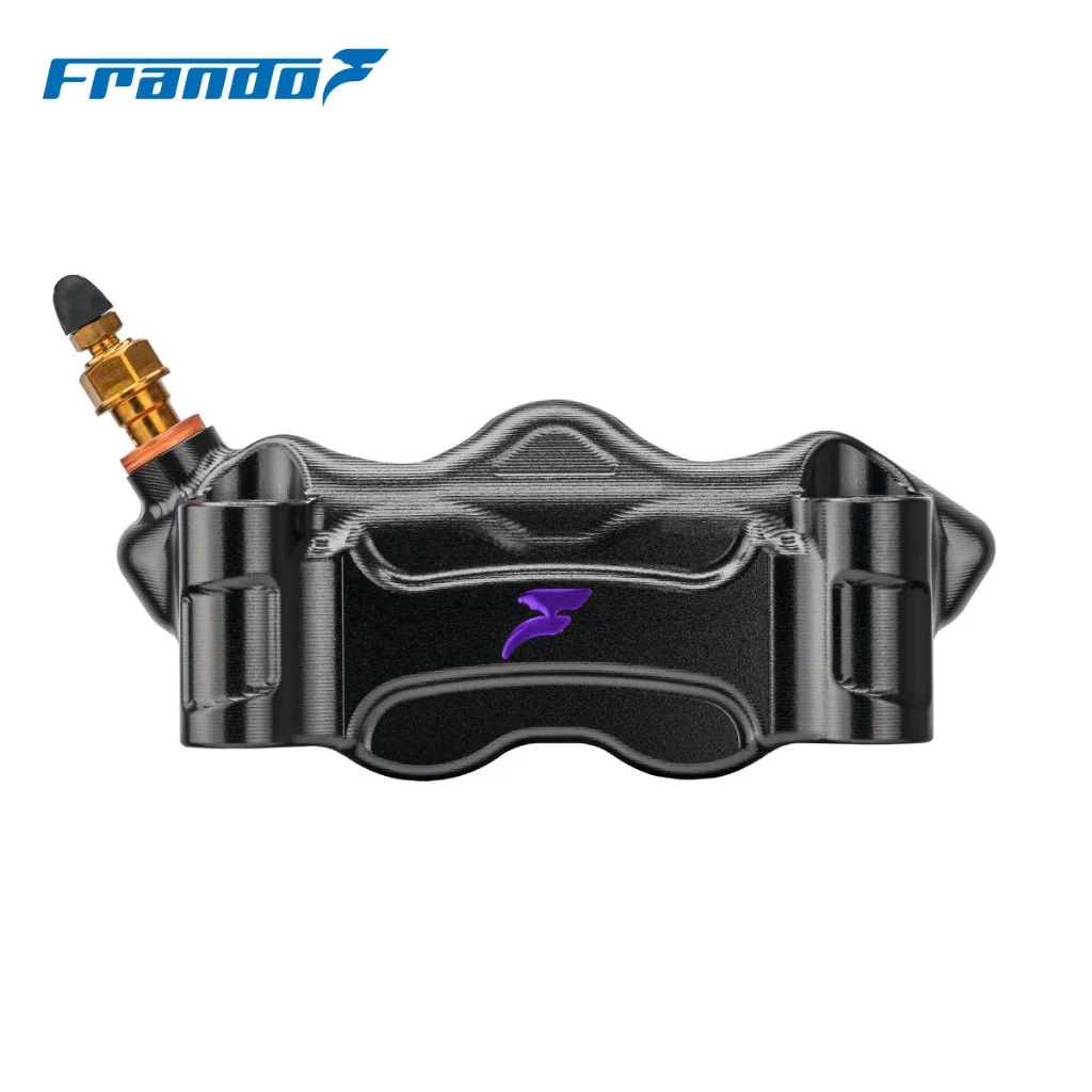 【Frando】FCC-100 CNC 輻射對四活塞卡鉗 黑紫