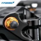 【Frando】FCC-100MS CNC一體式輻射對四卡鉗 黑紫| Webike摩托百货