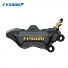 【Frando】FCF-440GT 鍛造兩片式側向對四卡鉗 (黑金)| Webike TW