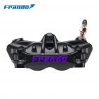 【Frando】FCF-100S 鍛造輻射對四卡鉗 (黑紫)| Webike TW