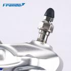 【Frando】FCF-100S 鍛造輻射對四卡鉗 (銀藍)| Webike TW