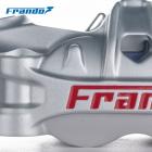 【Frando】FCF-100S 鍛造輻射對四卡鉗 (銀紅)| Webike TW