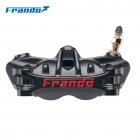 【Frando】FCF-100S 鍛造輻射對四卡鉗 (黑紅)| Webike TW