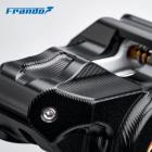 【Frando】FCC-108MS CNC一體式輻射對四卡鉗 (黑紫)| Webike TW