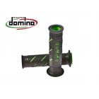 【domino】通用型握把套 20-24MM (左右一對 / 黑 / 綠)| Webike摩托百貨