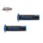 【domino】A450 通用型握把套 (競技型 / 左右一對 / 黑 / 藍)| Webike摩托百貨