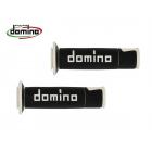【domino】A450 通用型 競賽握把套 (黑/白)| Webike摩托百貨