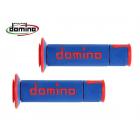 【domino】A450 通用型握把套 (競技型 / 左右一對 / 藍 / 紅)| Webike摩托百貨