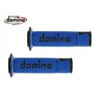 【domino】A450 通用型握把套 (競技型 / 左右一對 / 藍 / 黑)| Webike摩托百貨