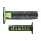 【domino】A360 通用型握把套 22-26MM (越野型 / 左右一對 / 黑 / 綠)| Webike摩托百貨