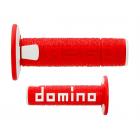 【domino】A360通用型越野握把套 (紅色/白色/直徑22-26mm)
