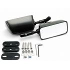 【SIMOTA】Street Style Carbon Wide-angle Mirror Rectangle Type| Webike摩托百貨