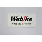 【WEBIKE TEAM NORICK】WEBIKE 貼紙 (白)| Webike摩托百貨