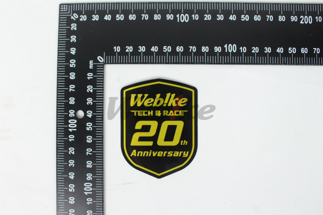 【WEBIKE TEAM NORICK】Webike 20週年紀念貼紙| Webike摩托百貨