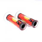 【NCY】透明握把套 刺客版 - 赤紅 120mm (有洞)| Webike摩托百貨
