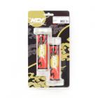 【NCY】透明握把套 刺客版 - 赤紅 120mm (有洞)| Webike摩托百貨