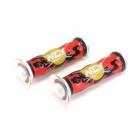 【NCY】刺客版 糯米腸透明握把套 赤紅 / 有孔 (130mm)| Webike摩托百貨