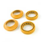 【NCY】低阻力前叉油土封配件包 黃 (33mm)| Webike摩托百貨