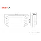 【KOSO】RX4 TFT 碼表 MT-09 (14-16) 等車款用