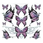 【LETHAL THREAT】Butterfly Sheet 貼紙組| Webike摩托百貨