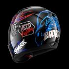 【Shark helmet】RIDILL BADBOY 彩繪 全罩安全帽 (橘藍)| Webike摩托百貨